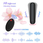 Vibrator Remote Control Vibrate Massager - 10 Speed For Travel Usb Rechargeable Waterproof Vibrator Wand - Adult Toys For Women (Black)……