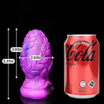 Large Anal Butt Plug Sex Toys Soft Silicone Anal Plug Adult Sex Toy With Leaf Texture And Suction Cup Base For Men Women Prostate Stimulation And Pleasure (M)