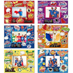 24 Sets Hero Theme DIY Picture Frame Crafts with Stickers