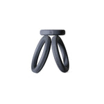 Perfectfit Brand Xact-Fit Play Zone Cock Ring Kit, Stackable, Silicone, Multiple Sizes, Firm Fit, Durable, Set Of 9 Rings With Sturdy Storage Cone