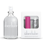 Home And Travel Bundle - Pink Travel Lube Kit + 112Ml Bottle Silicone Lube, Unscented, Flavorless, Works Underwater - 112Ml + Pink Kit
