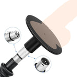 Sex Machine Suction Cup Attachments,Automatic Thrusting Machine Dildo Holder For Women And Men,3Xlr Connector Love Machine Adapter