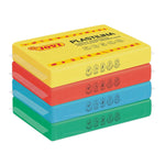 Non-Hardening Modeling Clay Kit, 4 Bars in Yellow, Red, Blue and Green