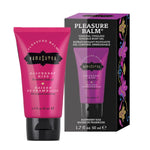 Raspberry Kiss Pleasure Balm by KAMA SUTRA - Cooling Tingly Gel for Foreplay Fun, 1.7 fl oz/50 ml