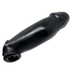 Oxballs - Hulk - Realistic Penis Extender Sheath - Extra-Large Cocksleeve For Maximum Girth & Length - Cock Enlarger With Inner Ribs & Cocksling Base - Stretchy Extension Sleeve For Men - Black