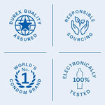 Air Ultra-Thin Condoms for Men – High Sensitivity, Lubricated, Straight-Walled, 10 Ct