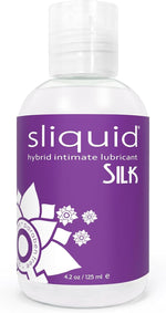 Silk Hybrid Lubricant β Long-Lasting Silicone & Water-Based Blend, Hypoallergenic, 4.2 oz