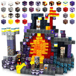 150 Pcs Magnetic Blocks Toys For Kids, Dungeon-Themed Building Blocks, Stacking Magnets, Stem Montessori Sensory Toys For Boys And Girls Age 3 4 5 6 7 8 9 10 Gifts