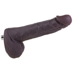 Detachable Silicone Dildo Accessories For Male Sex Doll, Realistic Dual Silicone Dildo For Women Gay Couple, Lifelike Penis For Vagina Anal Stimulation Sex Adult Toys 036 Black