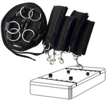 Sex Bed Tie Down Straps Adult Sex Ties For Ankles And Wrists Queen Size Bed Restraints For Couples King Bed Bonage Restraints Sex Adults Bondaged Kit Handcuffs Set Spreader Bar Bedroom Toys Sweater