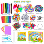 Ultimate Kids Arts and Crafts Supplies Kit, 3200+ Pieces, All-in-One Craft Kit