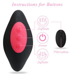 Automatic Inflatable Anal Plug Prostate Massager Vibrating, Butt Plug Sex Toy With 10 Vibration Mode, Woman G-Spot Stimulator With Remote Control, Anal Dilator Training Sex Toys For Lgbt Pleasure