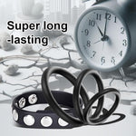 7 Pcs Silicone Cock Penis Rings Set Male Sex Toys, Adjustable Soft Silicone Male Penis And Ball Rings Sexual For Erection Enhancing Long Lasting Stronger, Adult Sex Toy For Men Gay Or Couples Pleasure