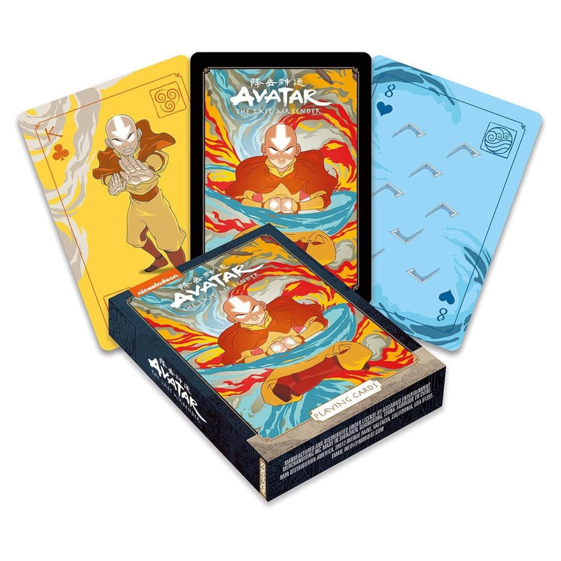 AQUARIUS Avatar Playing Cards - Avatar: The Last Airbender Shaped Deck of C