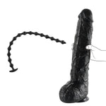 17.3 Inch Long Realistic Huge Thick Dildo + 22.8 Inch Super Long Anal Beads