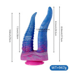Realistic Double-Ended Dildo + 3" Diameter Huge Thick Dildo