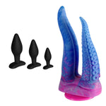 Anal Plug Training Sets + Realistic Double-Ended Dildo