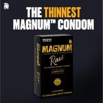 Magnum Raw Large Condoms 10 Count & Skyn Elite Non-Latex Large Condoms 12 Count