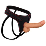 Strap On Dildo With Harness, 8.5" Strong Suction Cup Realistic Dildo Removable Pegging Big Dildo With Adjustable Hollow Strapon Harness, Adult Sex Toy Set For Women Men Couples Lesbian Gay