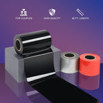 BDSM Bondage Restraint Tape Set – Reusable PVC Electrostatic Binding Tape, 82ft (3 Rolls)