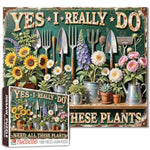 1000 Piece Garden Jigsaw Puzzle for Adults, 19.7 x 27.6 Inch Family Activity