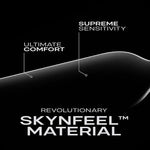 Supreme Feel Non-Latex Condoms, 10 Count, Ultra-Thin & Pre-Lubricated for Comfort
