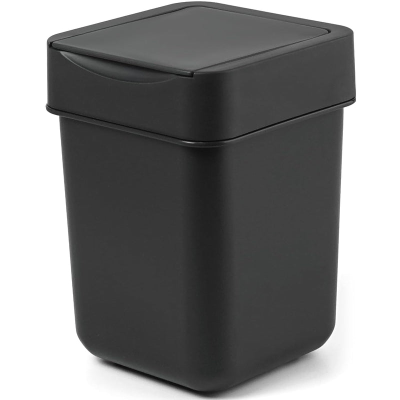Carrotez Mini Trash Can, Small Trash Can, 2 Liter/ 0.5 Gallon, Mini Wastebasket,