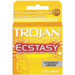 Ecstasy Ultra Ribb Size 3Ct Ecstasy Ultra Ribbed 3Ct (Packaging May Vary)