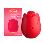 Rose Clit Sucker Adult Sex Toys | 6 Intensity Levels & 4 Patterns | Suction Clitoris Vibrator for Woman & Couples | Vibrating Rose Toy for Women | Sucking Vibrator Clitoral Stimulator