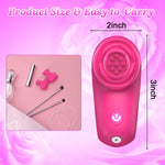 Mini Finger Vibrator – Dual Zone Clitoral & Nipple Stimulator with App Control