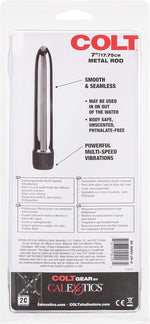 COLT 7.5" Metal Vibrator – Powerful, Sleek, and Durable Adult Pleasure Toy