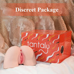 5.5LB Realistic Male Sex Doll, Mini Butt Stroker with Tight Vaginal & Anal Entries