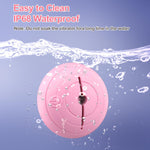 Nipple Vibrator & Clamps, 10 Vibration Modes, Silicone BDSM Toy for Couples