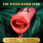 Rose Vibrator for Women – 10 Vibration & 10 Licking Modes, Clitoral Stimulator Toy