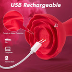Inflatable Vibrating Anal Plug - 10 Vibration Modes Prostate Massager for Adults