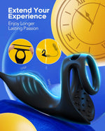 Thrusting Prostate Massager – App Control, 8 Modes, Vibrating Butt Plug & Cock Ring