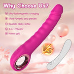 Thrusting G-Spot & Clitoral Vibrator, 7 Modes, Waterproof Realistic Dildo Toy