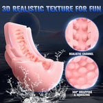 Automatic Male Masturbator with 9 Suction, 10 Vibration Modes & Heating Function