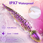 Realistic Tentacle Vibrator – 8.6” Silicone Dildo with 10 Modes for Full-Body Pleasure