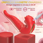 App-Controlled 3-in-1 Tongue Vibrator – 10 Flapping & 10 Vibration Modes