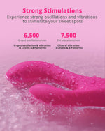 App-Controlled Rabbit Vibrator – Dual Motor G-Spot & Clitoral Stimulator with Remote