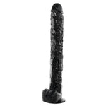 17.3'' Black Extra Long Dildo, Women Realistic Sex Toys