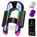 RGB Lighting Male Masturbator, 2 Sleeves Male Sex Toys for Men