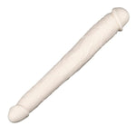 Ultra Soft Double-Ended Dildos Double Dong Cock Realistic Dildo G-Spot Stimulation Anal Plug Couple Sex Toys for Women Couple Lesbian Liquid Silicone (M)