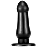 Mushroom Head Shape Black Anal Dildo with Big Suction Cup, Big Thick Anal Plug Adult Sex Toy for Women Men