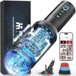 AI Sync Male Sex Toys for Men with 100Min Charge/90Min Use Male Masturbator