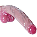 9.7 Inch Soft Dual Density Liquid Silicone Uncircumcised Dildo for Men