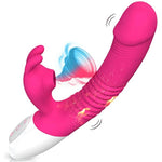 Realistic Vibrator Dildo Adult Toys G Spot Vibrator with 7 Modes, Waterproof & Rechargeable Silicone Dildos Rabbit Vibrators, Adult Sex Toys for Women