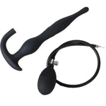 Inflatable Anal Plug Silicone Buttplug Adjustable Anal Pump