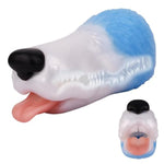 Monster Male Masturbator Silicone Dog Mouth Stroker with Pocket Pussy, Fantasy Masturbator Realistic Mouth Sex Toy Masturbation Cup Blowjob Animal Adult Sex Toys for Men